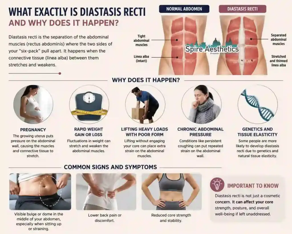 What Exactly Is Diastasis Recti and Why Does It Happen Broomhill?